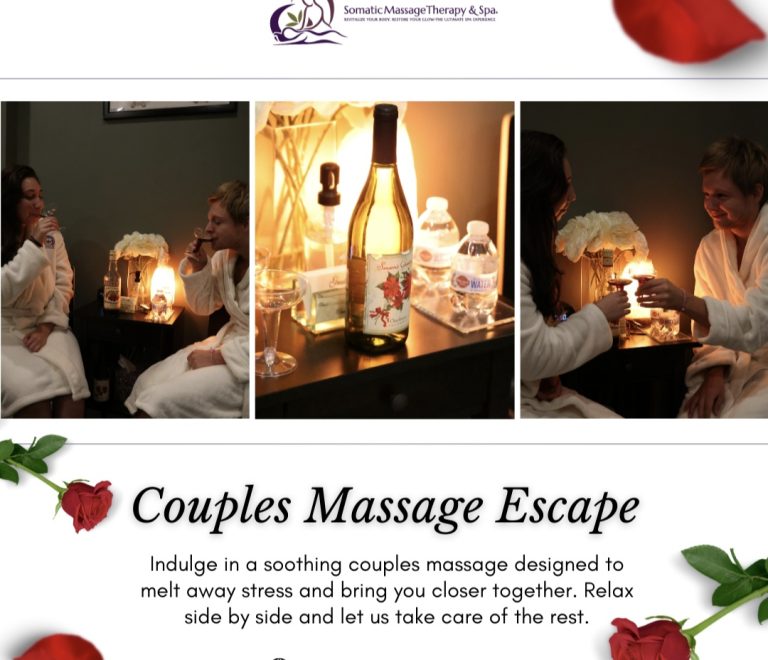 Valentine's day couples massage